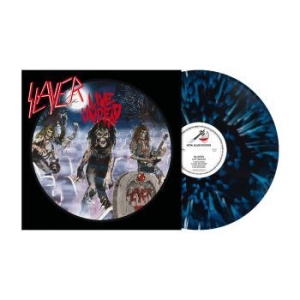 Slayer - Live Undead (Blue/White/Black Splat in der Gruppe VINYL / Hårdrock bei Bengans Skivbutik AB (4055708)