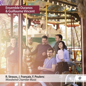 Ensemble Ouranos - Strauss Francaix & Poulenc Woodwind in der Gruppe CD bei Bengans Skivbutik AB (4056015)