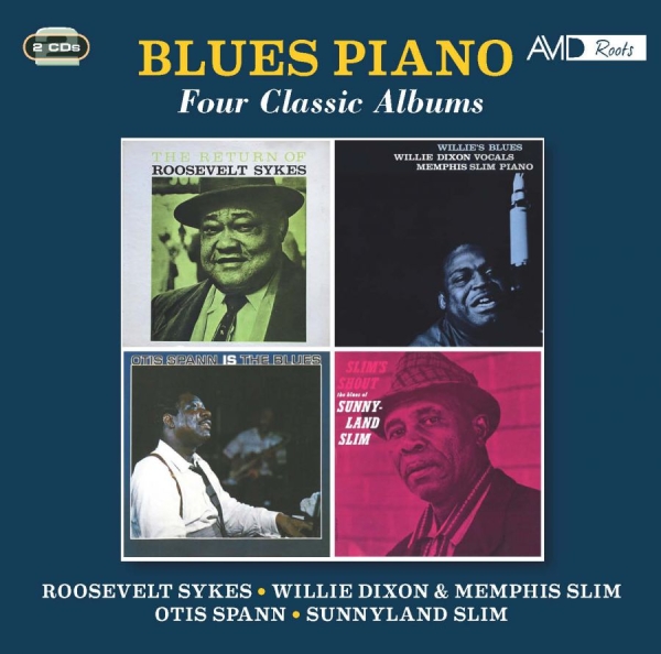 Various Artists - Blues Piano - Four Classic Albums in der Gruppe CD / Bestseller bei Bengans Skivbutik AB (4056127)