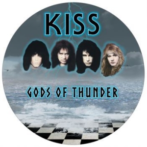 Kiss - Gods Of Thunder (Picture Disc) in der Gruppe VINYL / Hårdrock,Pop-Rock bei Bengans Skivbutik AB (4056141)