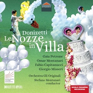 Donizetti Gaetano - Le Nozze In Villa (2Cd) in der Gruppe Externt_Lager / Naxoslager bei Bengans Skivbutik AB (4058519)