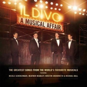 Il Divo - A Musical Affair in der Gruppe CD bei Bengans Skivbutik AB (4060506)