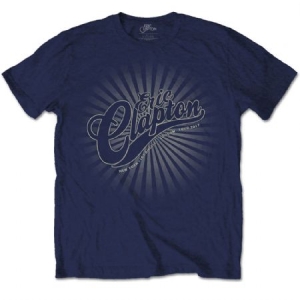 Eric Clapton - Eric Clapton Unisex Tee: Logo Rays in der Gruppe MERCH / T-Shirt / Sommar T-shirt 23 bei Bengans Skivbutik AB (4062799r)