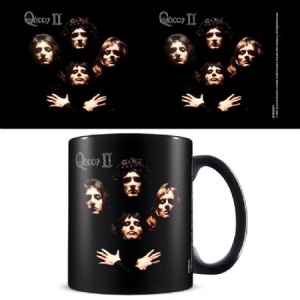Queen - Queen (Queen II) Black Mug in der Gruppe CDON - Exporterade Artiklar_Manuellt / Merch_CDON_exporterade bei Bengans Skivbutik AB (4063701)