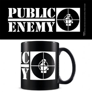 Public Enemy - Public Enemy (Crosshairs Logo) Black Mug in der Gruppe CDON - Exporterade Artiklar_Manuellt / Muggar_CDON_Exporterade bei Bengans Skivbutik AB (4063703)