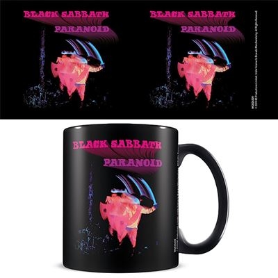 Black Sabbath - Black Sabbath (Paranoid) Black Mug in der Gruppe MERCHANDISE / Tasse / Heavy Metal bei Bengans Skivbutik AB (4063704)