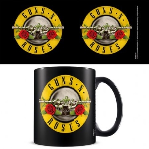 Guns N' Roses - Guns N' Roses (Bullet Logo) Black Mug in der Gruppe CDON - Exporterade Artiklar_Manuellt / Merch_CDON_exporterade bei Bengans Skivbutik AB (4063706)