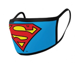 Superman - Superman (Logo) Face mask (2-pack) in der Gruppe CDON - Exporterade Artiklar_Manuellt / Merch_CDON_exporterade bei Bengans Skivbutik AB (4063968)