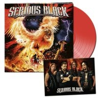 Serious Black - Vengeance Is Mine (Clear Red Vinyl in der Gruppe VINYL / Hårdrock bei Bengans Skivbutik AB (4065248)