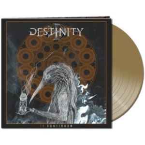 Destinity - In Continuum (Gold Vinyl Lp) in der Gruppe VINYL / Hårdrock/ Heavy metal bei Bengans Skivbutik AB (4065260)