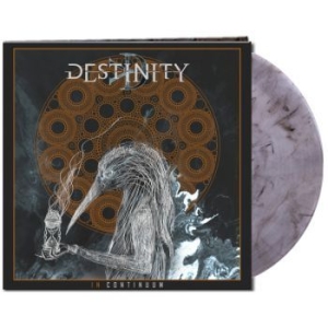 Destinity - In Continuum (Marbled Black/White/B in der Gruppe VINYL / Hårdrock/ Heavy metal bei Bengans Skivbutik AB (4065261)
