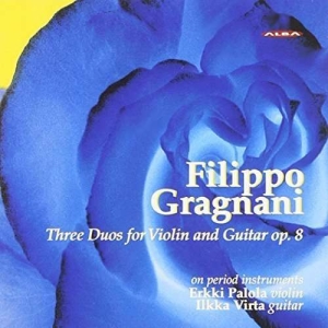Filippo Gragnani - Three Duos For Violin And Guitar, O in der Gruppe Externt_Lager / Naxoslager bei Bengans Skivbutik AB (4065314)