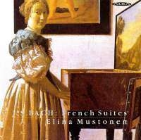 Johann Sebastian Bach - French Suites in der Gruppe Externt_Lager / Naxoslager bei Bengans Skivbutik AB (4065467)