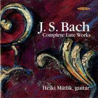 Johann Sebastian Bach - Complete Lute Works in der Gruppe CD bei Bengans Skivbutik AB (4065468)