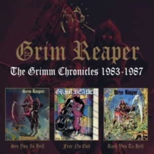 Grim Reaper - Grimm Chronicles 1983-1987 (3 Cd) in der Gruppe CD bei Bengans Skivbutik AB (4065729)