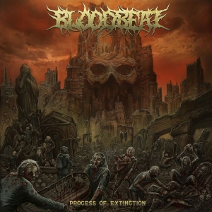 Bloodbeat - Process Of Extinction in der Gruppe CD / Hårdrock bei Bengans Skivbutik AB (4065731)