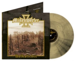 Minenwerfer - Volkslieder (Gold Marbled Vinyl Lp) in der Gruppe VINYL / Hårdrock/ Heavy metal bei Bengans Skivbutik AB (4066392)