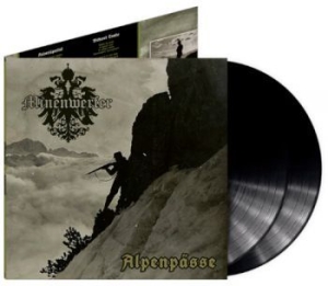 Minenwerfer - Alpenpässe (Black Vinyl 2 Lp) in der Gruppe VINYL / Hårdrock/ Heavy metal bei Bengans Skivbutik AB (4066394)