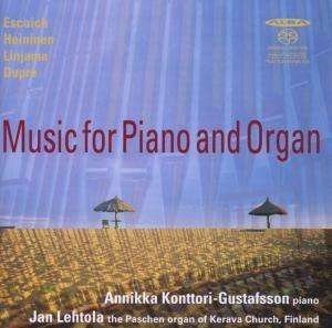 Various - Music For Piano And Organ in der Gruppe MUSIK / SACD / Klassiskt bei Bengans Skivbutik AB (4066469)