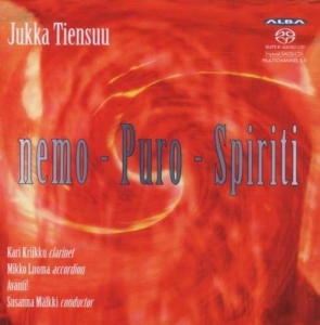 Jukka Tiensuu - Nemo / Puro / Spiriti in der Gruppe MUSIK / SACD / Klassiskt bei Bengans Skivbutik AB (4066472)