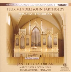 Felix Mendelssohn - Sonatas For Organ in der Gruppe MUSIK / SACD / Klassiskt bei Bengans Skivbutik AB (4066918)