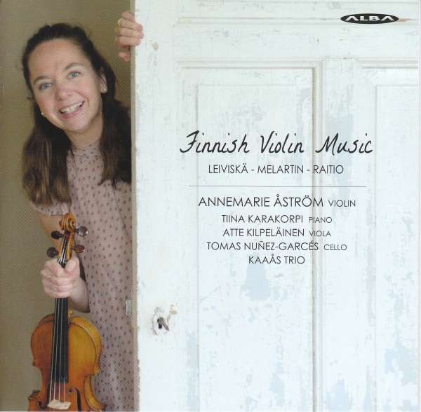 Various - Finnish Violin Music in der Gruppe CD / Bestseller bei Bengans Skivbutik AB (4068540)