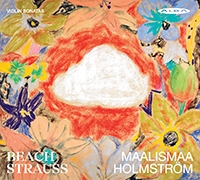 Strauss Richard Beach Amy - Violin Sonatas in der Gruppe CD bei Bengans Skivbutik AB (4068689)