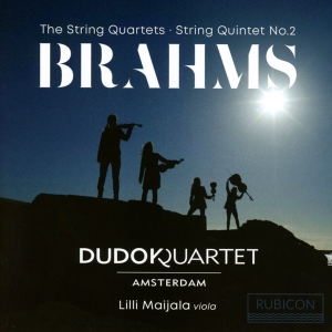 Dudok Quartet Amsterdam - Brahms: Streichquartette 1-3/Streichquintett 2 in der Gruppe CD / Klassiskt,Övrigt bei Bengans Skivbutik AB (4068819)