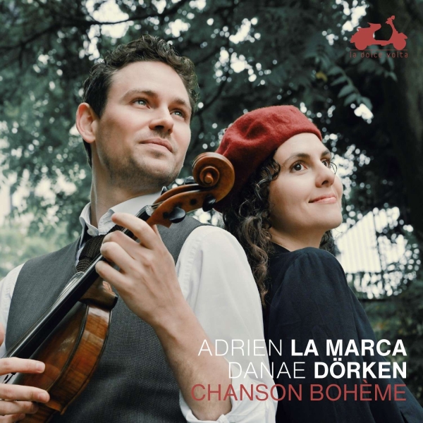 La Marca Adrien Dorken Danae - Chanson Bohème in der Gruppe CD / Klassiskt bei Bengans Skivbutik AB (4068820)