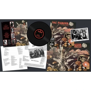 Jag Panzer - Ample Destruction (Black Vinyl Lp) in der Gruppe VINYL / Hårdrock bei Bengans Skivbutik AB (4069051)