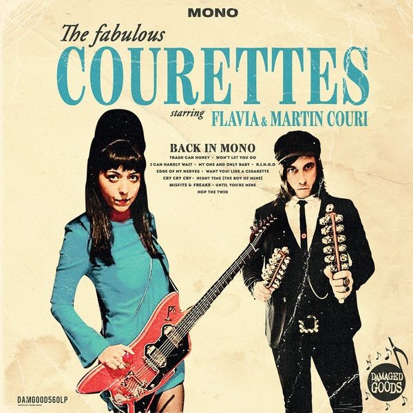 The Courettes - Back In Mono in der Gruppe CD / Rock bei Bengans Skivbutik AB (4069082)