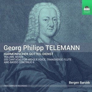 Telemann Georg Philipp - Harmonischer Gottes-Dienst, Vol. 7 in der Gruppe Externt_Lager / Naxoslager bei Bengans Skivbutik AB (4069567)