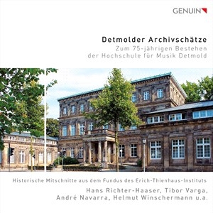 Johann Sebastian Bach Bela Bartok - Detmolder Archivschatze: Zum 75-Jäh in der Gruppe Externt_Lager / Naxoslager bei Bengans Skivbutik AB (4069580)