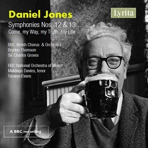 Jones Daniel - Symphonies Nos. 12 & 13 in der Gruppe Externt_Lager / Naxoslager bei Bengans Skivbutik AB (4069584)