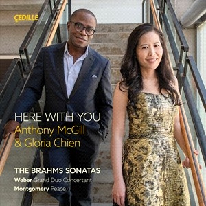 Brahms Johannes Montgomery Jessi - Here With You in der Gruppe CD bei Bengans Skivbutik AB (4069599)
