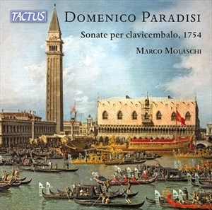 Paradisi Domenico - Sonate Per Clavicembalo in der Gruppe CD bei Bengans Skivbutik AB (4069626)