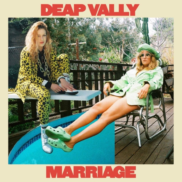 Deap Vally - Marriage (Orange Vinyl) in der Gruppe VINYL / Bestseller bei Bengans Skivbutik AB (4071316)