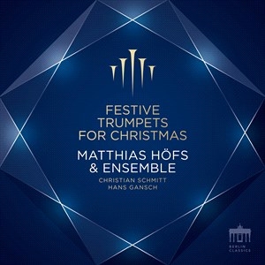 Tomaso Giovanni Albinoni George Fr - Festive Trumpets For Christmas in der Gruppe Externt_Lager / Naxoslager bei Bengans Skivbutik AB (4071347)