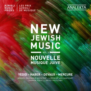 Keiko Devaux Yotam Haber Pierre M - New Jewish Music, Vol. 3 in der Gruppe CD bei Bengans Skivbutik AB (4071355)