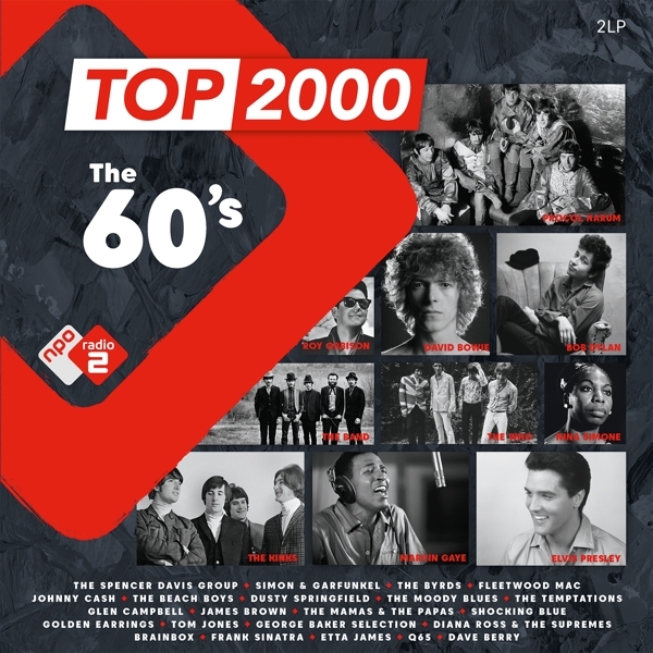 Various - Top 2000 - The 60'S in der Gruppe VINYL / Pop-Rock bei Bengans Skivbutik AB (4073042)