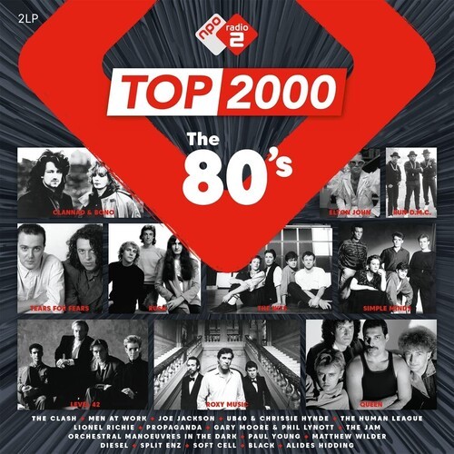 V/A - Top 2000: The 80's in der Gruppe VINYL / Pop bei Bengans Skivbutik AB (4073044)