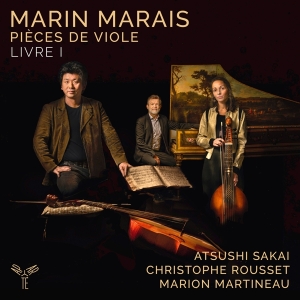 Atsushi Sakai - Marais Pieces De Viole Vol.1 in der Gruppe CD / Klassiskt,Övrigt bei Bengans Skivbutik AB (4073047)