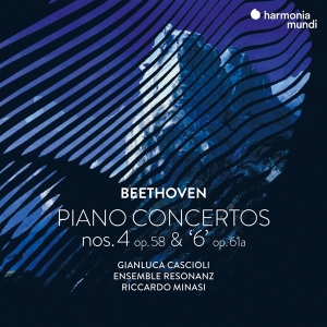 Gianluca Cascialo - Beethoven Piano Concertos Nos. 4 & 6 (Op.61A) in der Gruppe CD bei Bengans Skivbutik AB (4073061)