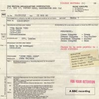 DIAGRAM BROTHERS - PEEL SESSIONS in der Gruppe CD bei Bengans Skivbutik AB (4073208)