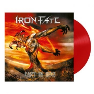 Iron Fate - Cast In Iron (Red Vinyl Lp) in der Gruppe VINYL bei Bengans Skivbutik AB (4073230)