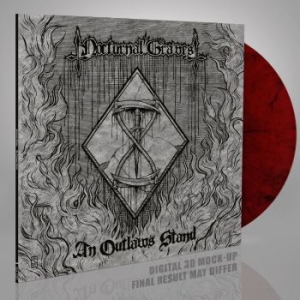 Nocturnal Graves - An Outlaw's Stand (Dracula Red Viny in der Gruppe VINYL bei Bengans Skivbutik AB (4073367)