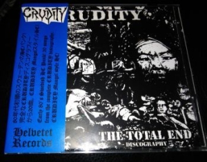 Crudity - Total End The - Discography in der Gruppe CD / Pop-Rock,Svensk Musik bei Bengans Skivbutik AB (4073414)
