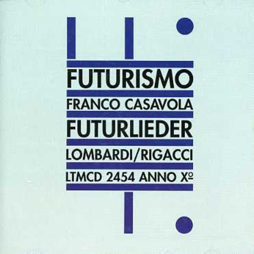 Casavola Franco - Futurlieder in der Gruppe CD / Pop bei Bengans Skivbutik AB (4073484)