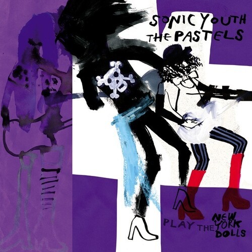 Sonic Youth & The Pastels - Play The New York Dolls in der Gruppe VINYL / Reggae bei Bengans Skivbutik AB (4073530)