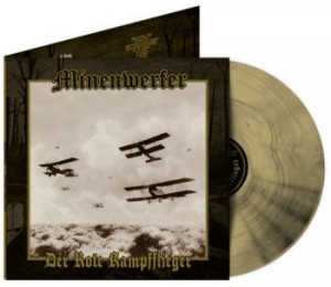 Minenwerfer - Der Rote Kampfflieger (Gold Marbled in der Gruppe VINYL / Hårdrock bei Bengans Skivbutik AB (4073939)